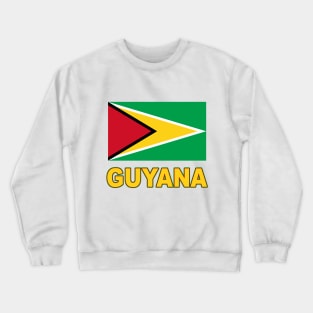 The Pride of Guayana - National Flag Design Crewneck Sweatshirt